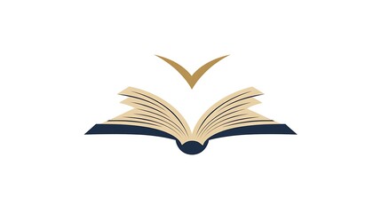book minimalist logo