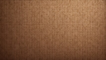 Fototapeta premium Intricate Handwoven Blanket Texture, Earthy Brown and Cream Knots