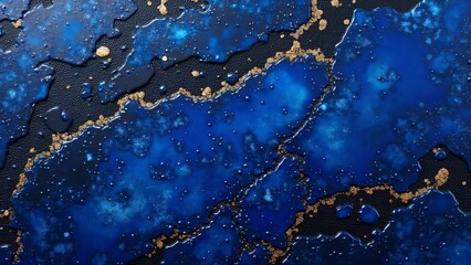 Stunning Lapis Lazuli Texture, Deep Blue Gemstone with Gold Specks