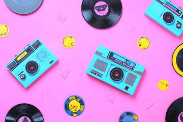 retro background