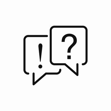 recommend clip art: speech bubble question answer icon sign vector