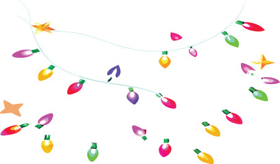 decoration on white