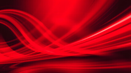  An energetic motion blur background with red and black streaks forming abstract wave shapes 