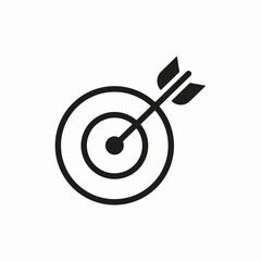 target shoot board icon sign vector