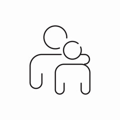 child care icon sign vector