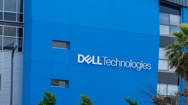 Dell Technologies office Silicon Valley in Santa Clara, California, USA, June 10, 2023. Dell Technologies Inc. is an American multinational technology company. 
