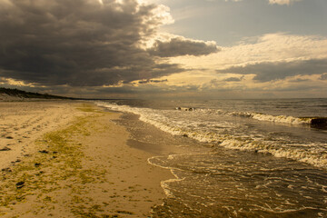 Plaża. Mierzeja Wiślana. Piaski. © wojwarm