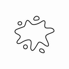 dirty stained icon sign vector