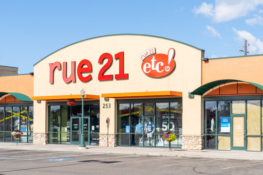 A rue 21 store at Ontario Marketplace in Ontario, OR, United States, June 18, 2023. rue 21 is a retail brand offering fashion-forward clothing and accessories for young men and women.