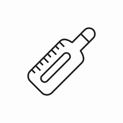thermometer temperature icon sign vector