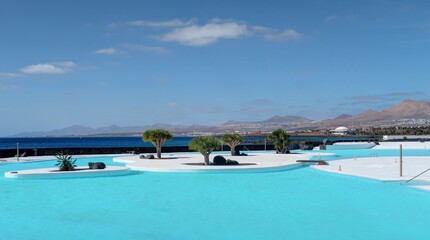 ville d'Arrecife, capitale de Lanzarote aux canaries en Espagne