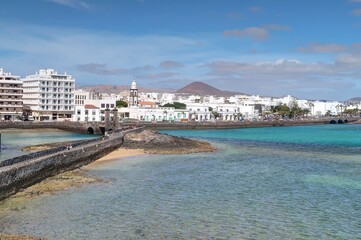 ville d'Arrecife, capitale de Lanzarote aux canaries en Espagne