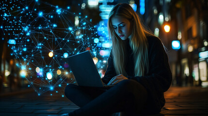 Blonde Innovator: Embracing Technology in the Digital Age
