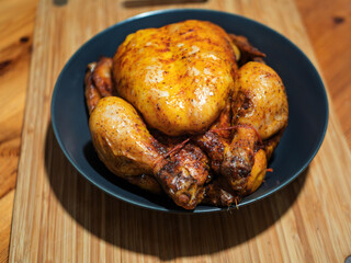 Deliciously Spiced Whole Roast Chicken Recipe