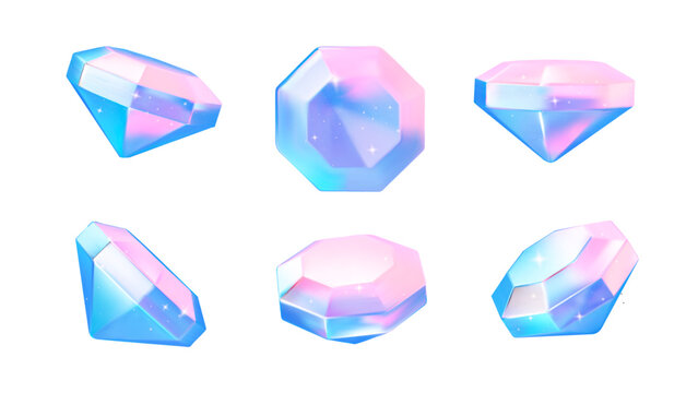3d  Space Holographic Crystals