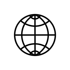 Obraz premium GLOBE WEBSITE FOR WORLD COMMUNICATION