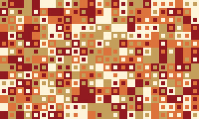 Elegant mosaic tile pattern with vibrant colours. Perfect for textile, decorative covers, or modern graphic design with structured and symmetrical appeal.
