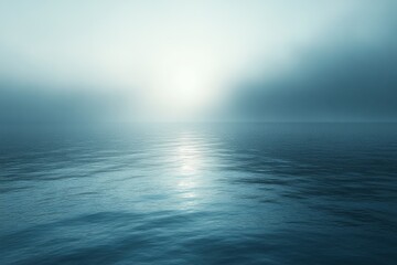 Obraz premium fog and sea