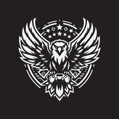 Obraz premium eagle with wings