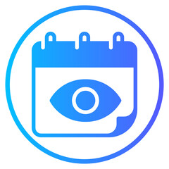 eye gradient icon