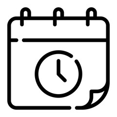 schedule line icon