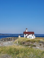 lighthouse on Puget Sound
