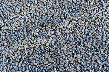 Crushed stone before paving