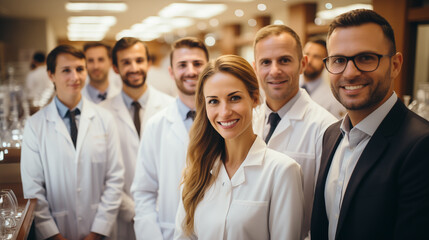 Students in the university, concept of education