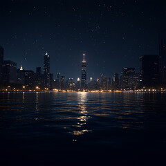 Obraz premium City at night