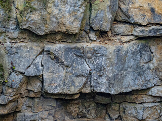 Gesteinsschichten im Muschelkalk