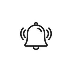 Notification bell icon set