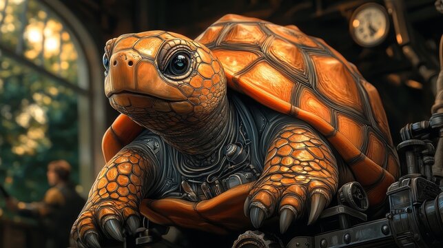 Steampunk Turtle