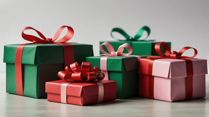 Fototapeta premium gift box with ribbon and bow