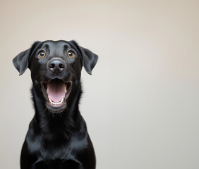 The guide dog Labrador Retriever is a friend to people. It guides the way for the blind and protects people from danger. It is a friend and a loving companion.