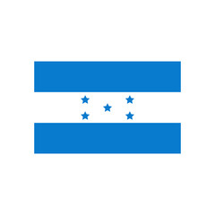 flag of Honduras country isolated icon