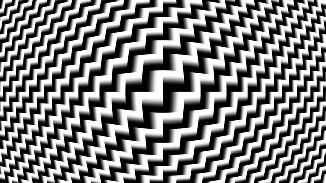 Dynamic Zigzag Pattern with Elegant Transitions and Depth Effects