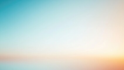 Obraz premium White and Blue Gradient Background with Soft Lighting and Clean Composition, Minimalist Style