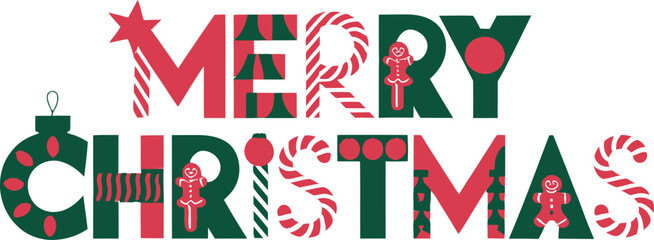 Christmas vector art design with white background