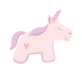 stuffed unicorn toy