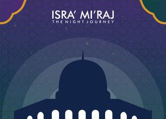 isra miraj bacground template