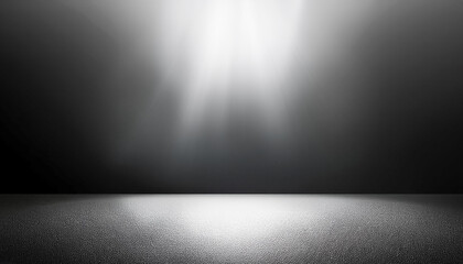 beautiful lights Empty Black Matte background for product presentation