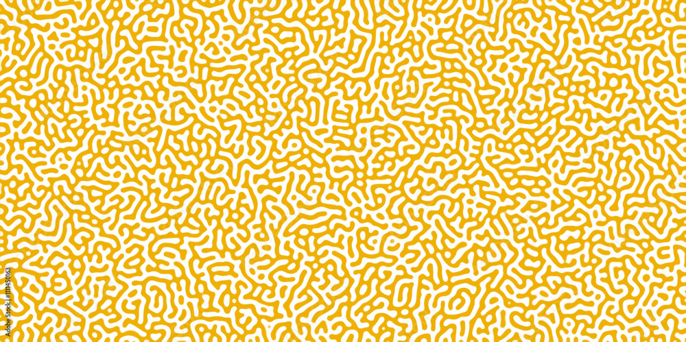 Poster Turing Abstract Pattern, suitable for any business. White and yellow color diffusion reaction seamless pattern. abstract Reaction-diffusion or Turing pattern formation, coral reef, natural texture,	
