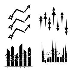 Growth Chart Silhouette Vector: A Complete Guide to Stunning Vector Designs