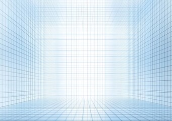 Gradient Blue Grayish Mesh Background with White Minimalist Design