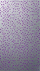 Purple Star pattern hand drawn design on Silver background illustration