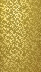 Yellow Cross pattern hand drawn design on Gold background illustration