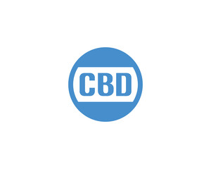 CBD logo design vector template. CBD