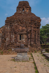 Fototapeta premium Ruins of temple, My Son Sanctuary, Vietnam
