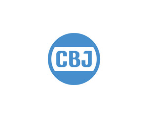 CBJ logo design vector template. CBJ