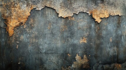 Obraz premium Matte graphite with fine shading, creating industrial elegance, focus on texture, vibrant Fusion as a minimalist theme